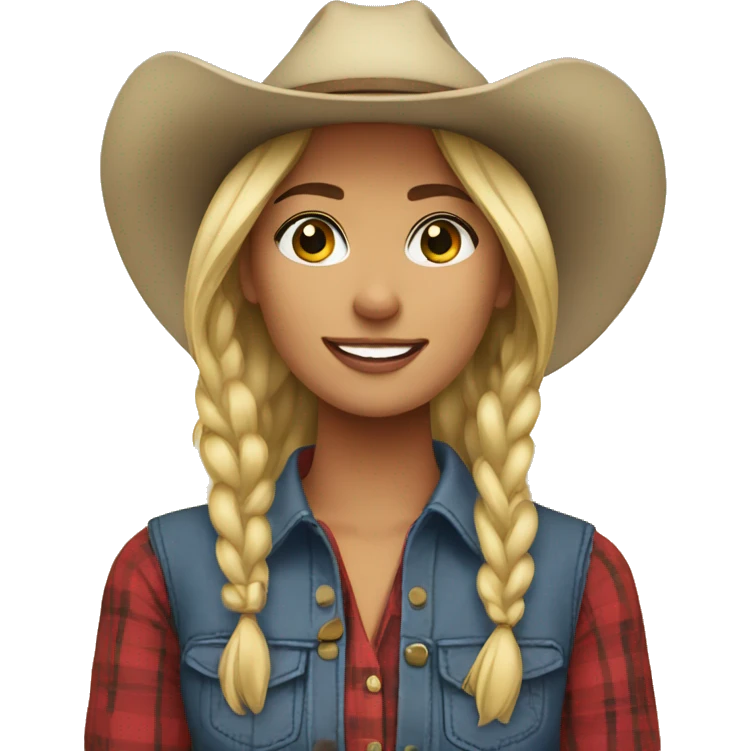 country girl emoji