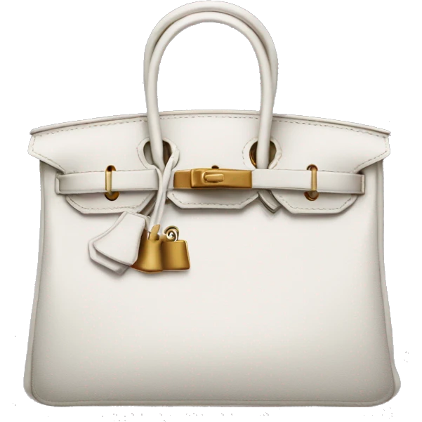 Realistic Hermes Birkin bag emoji