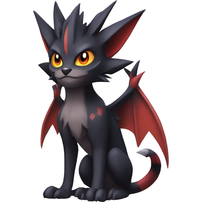 Noivern-Litten-Zorua full body emoji