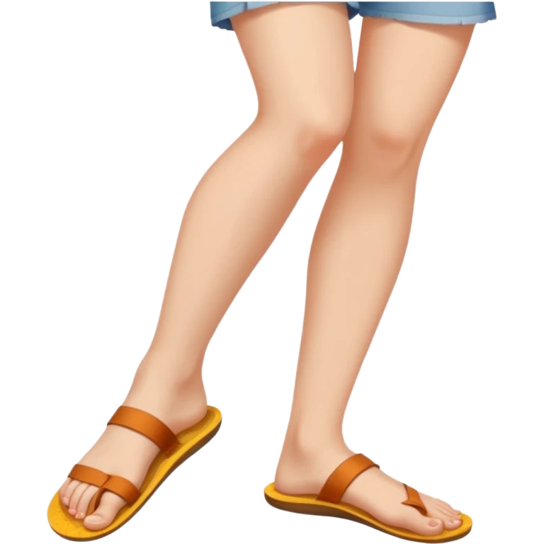 a woman sitting barefoot with one talking detailed pretty face on each sole emoji