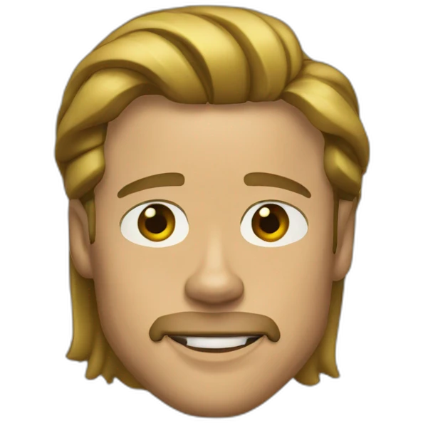 Brad Pitt emoji