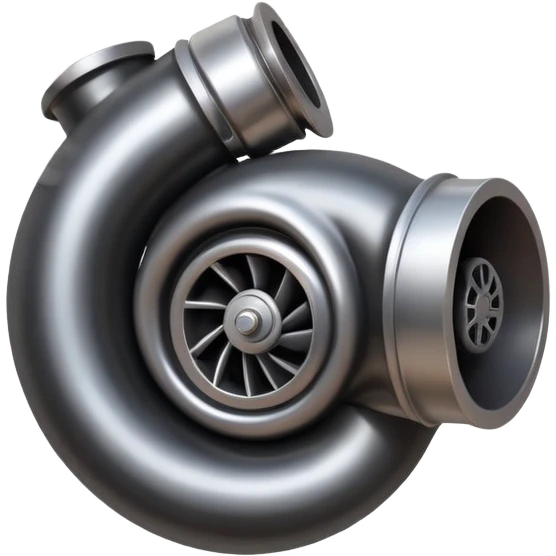 turbo with black smoke emoji