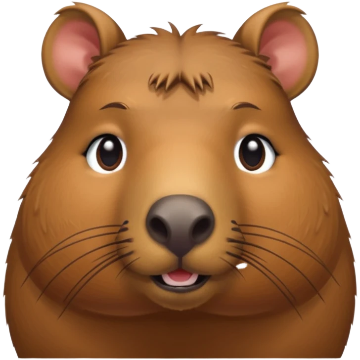 Capybara emoji