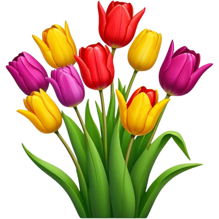 Tulipanes  emoji