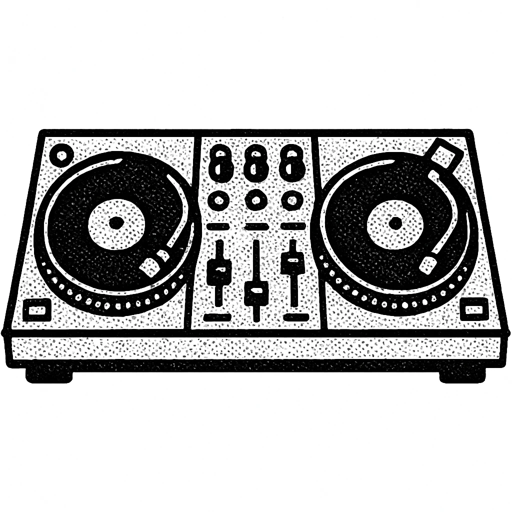 DJ setup emoji