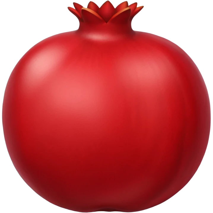 A pomegranate emoji
