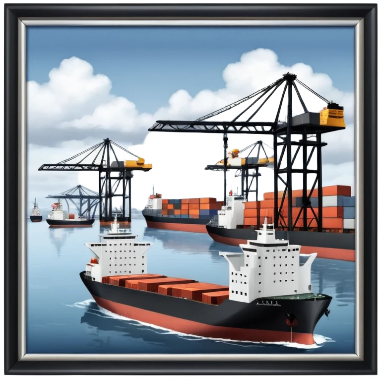 american military port emoji