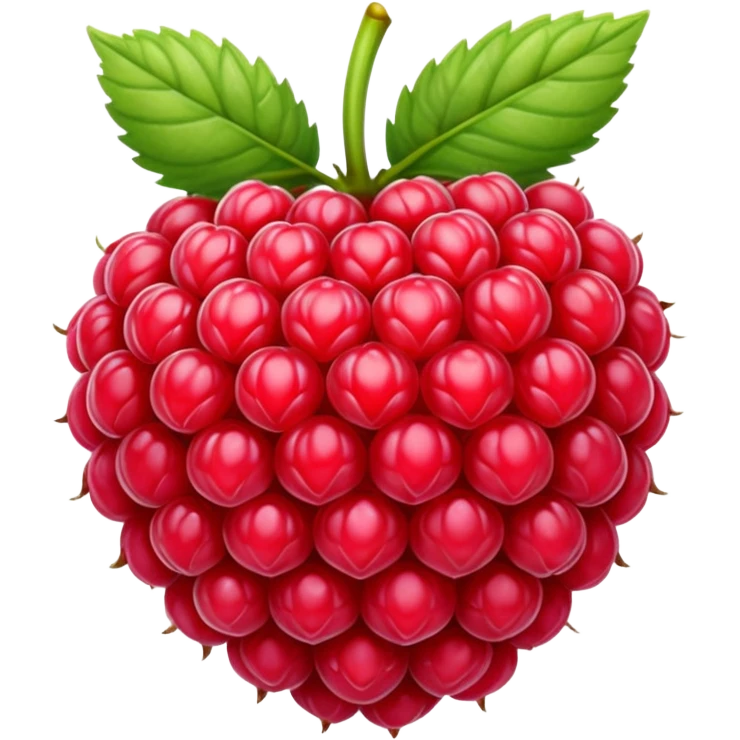 raspberry fruit emoji
