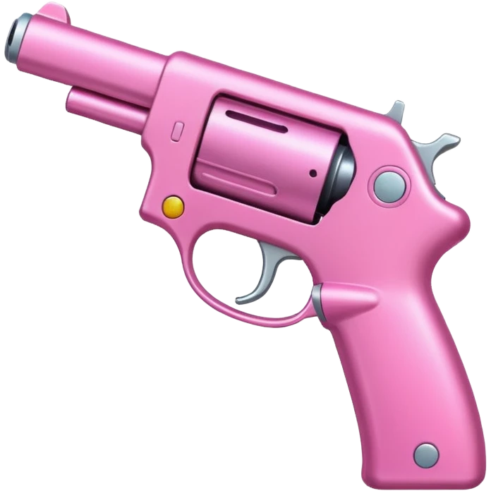 Image of only a hand Holding a pink gun emoji