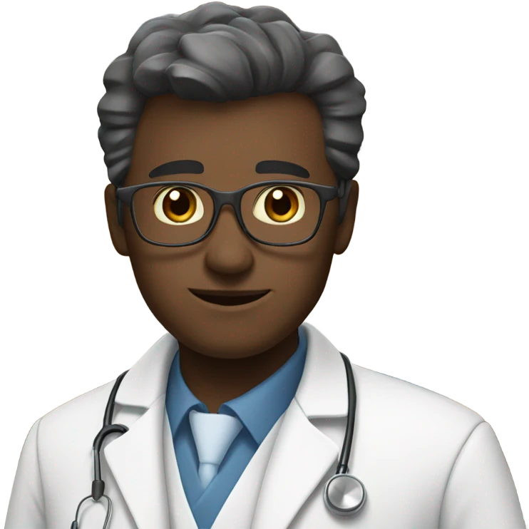 Doctor man comes home emoji