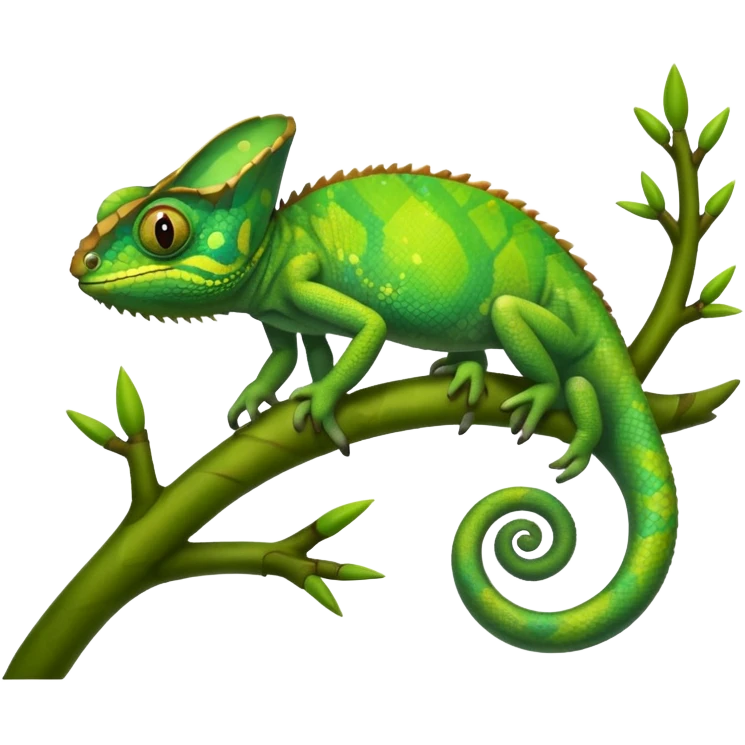 Caméléon emoji