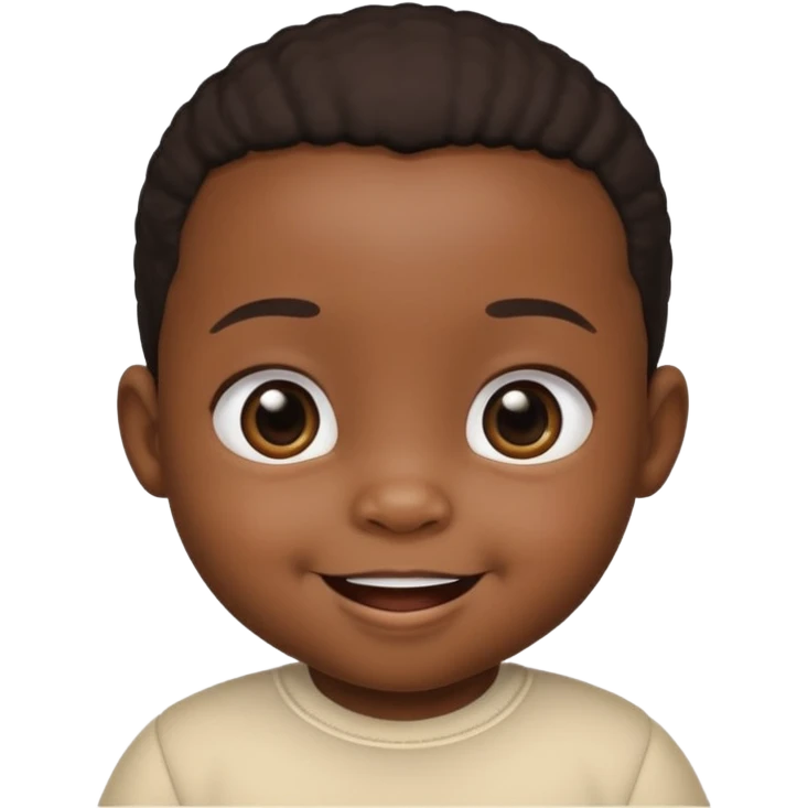 black baby emoji