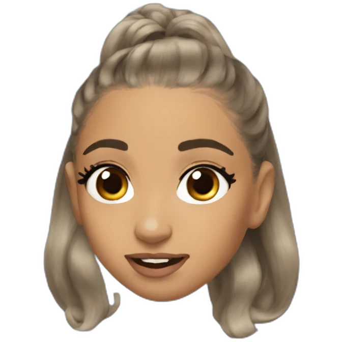 Ariana Grande ugly emoji