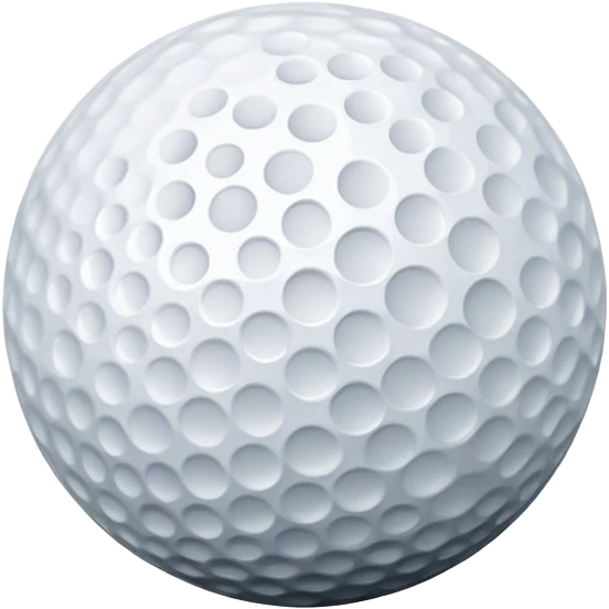  Golf ball game emoji