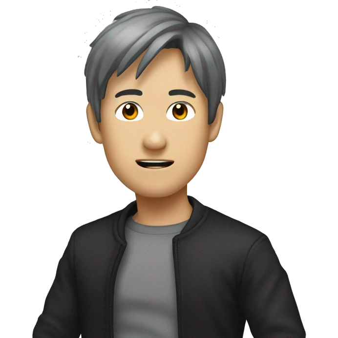 İtadori Yuji, using Black flash emoji