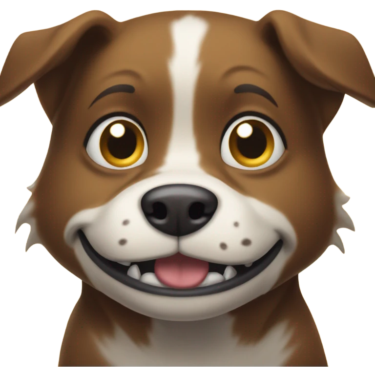 smile dog emoji