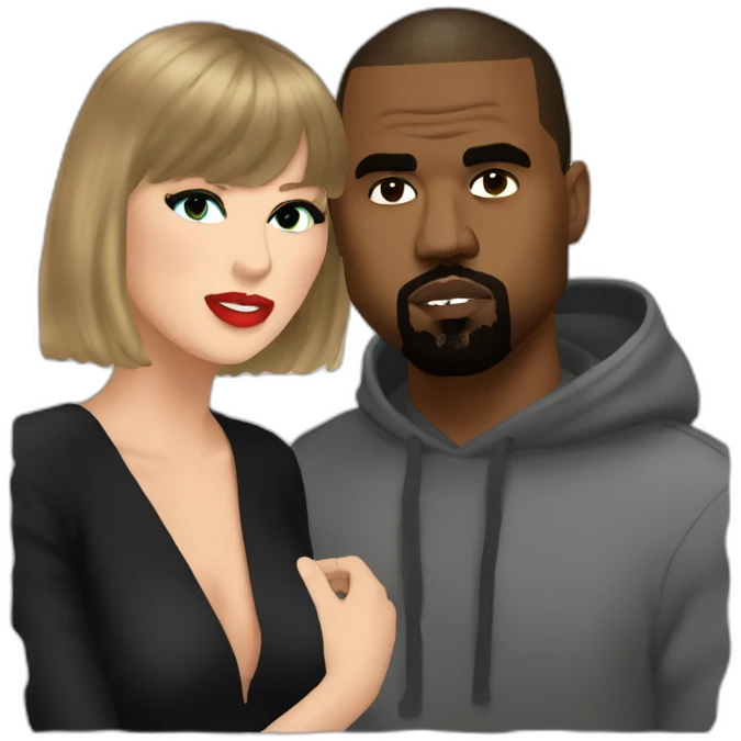 kanye grammys taylor swift emoji