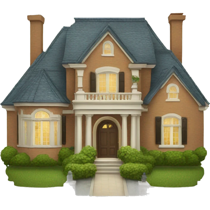 rich house emoji