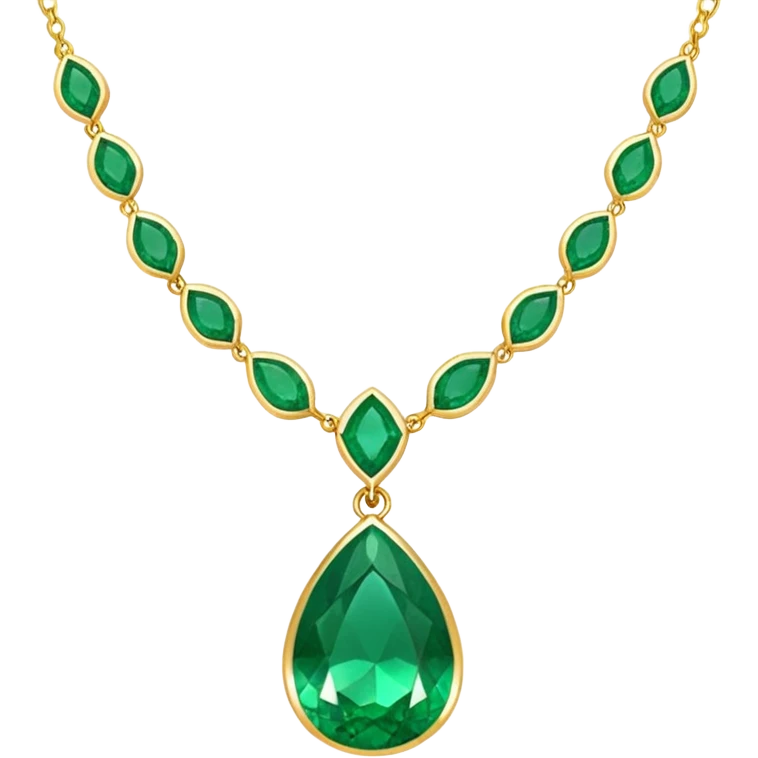 green necklace  emoji