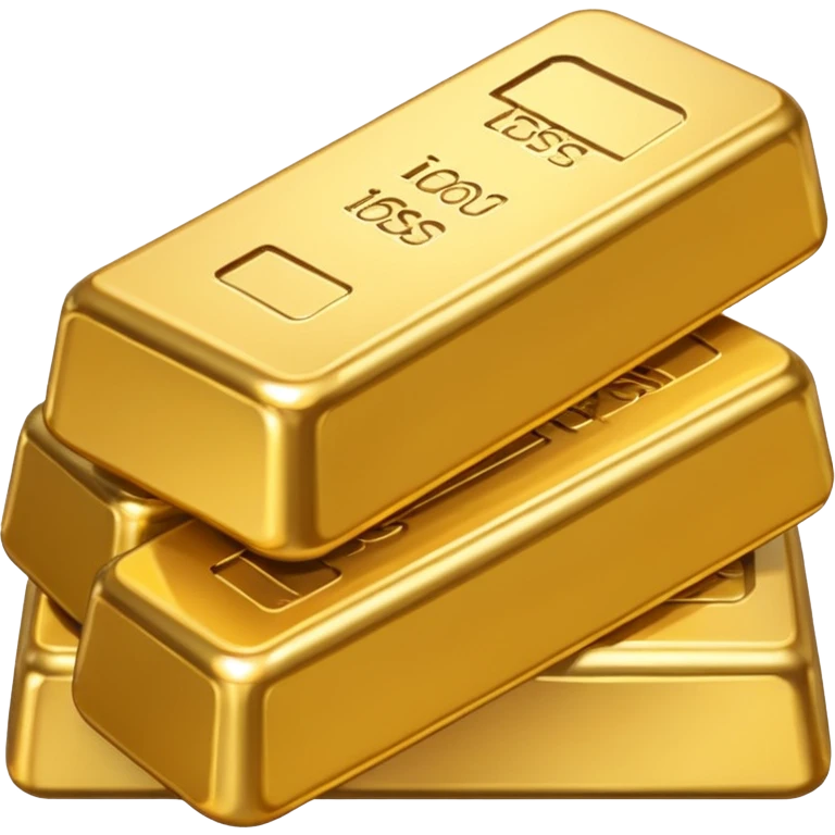 Gold bars  emoji