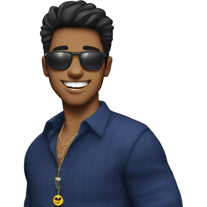 happy boy in shades emoji