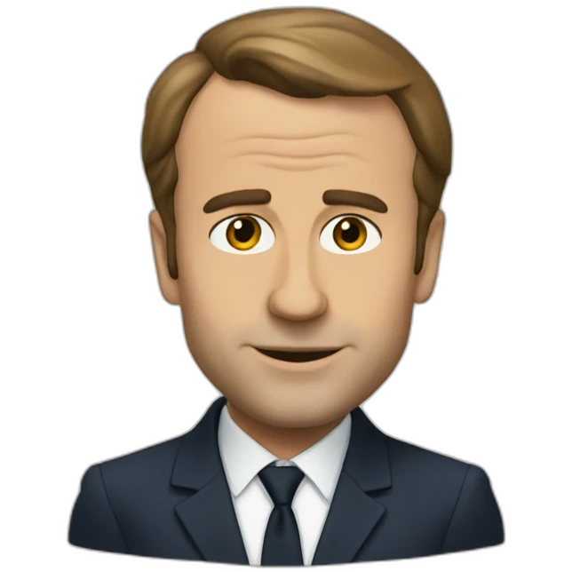 Macron qui dors emoji