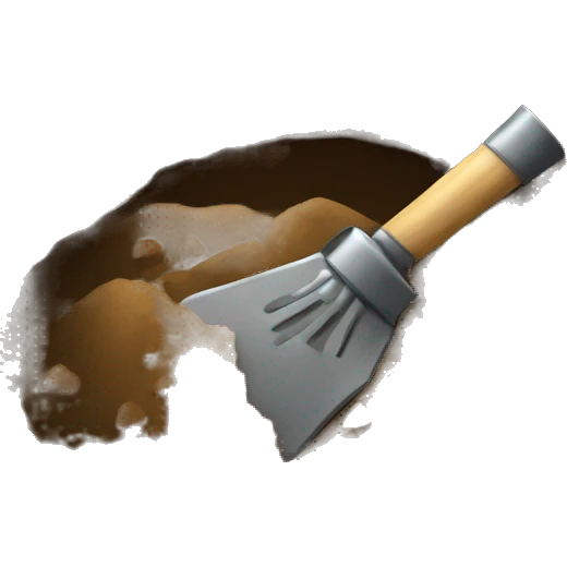 digging grave emoji