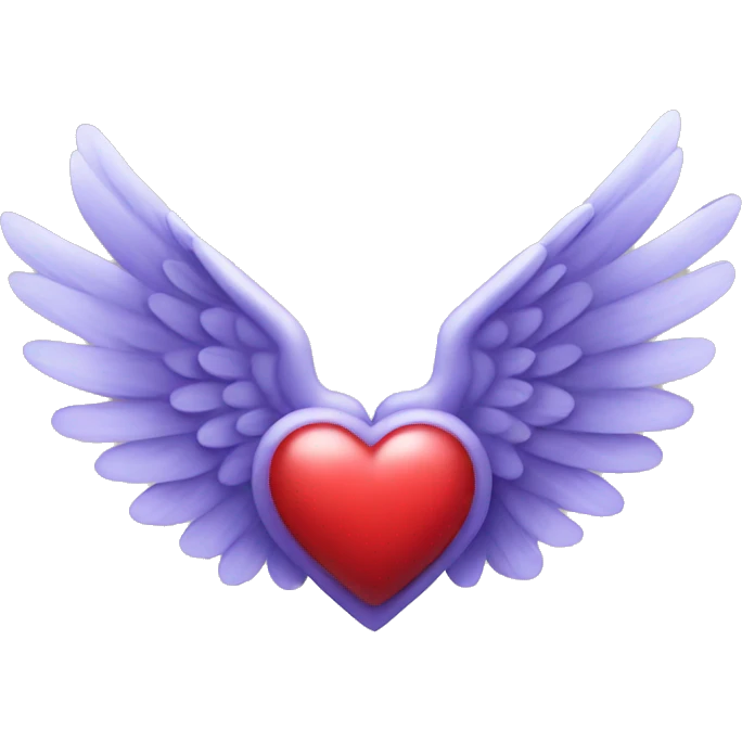 Heart with wings emoji