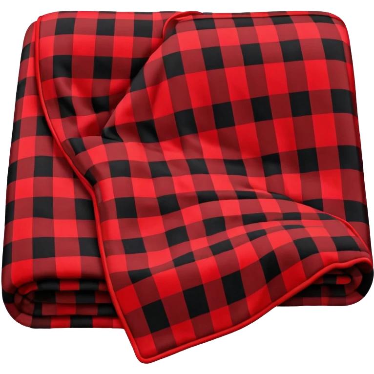 Plaid blanket  emoji