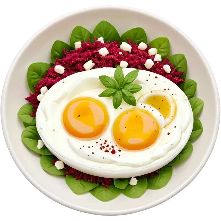 Egg, Labneh and Sumac Salad Bowls
 emoji