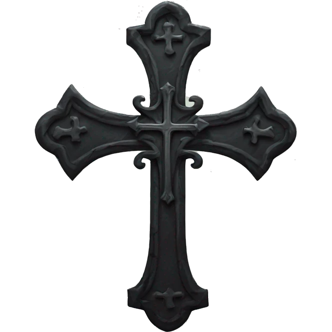 gothic cross emoji