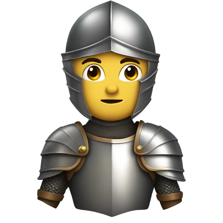 Knight in shining armor emoji