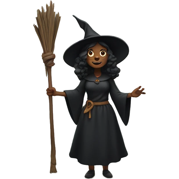 witch in the mountains  emoji
