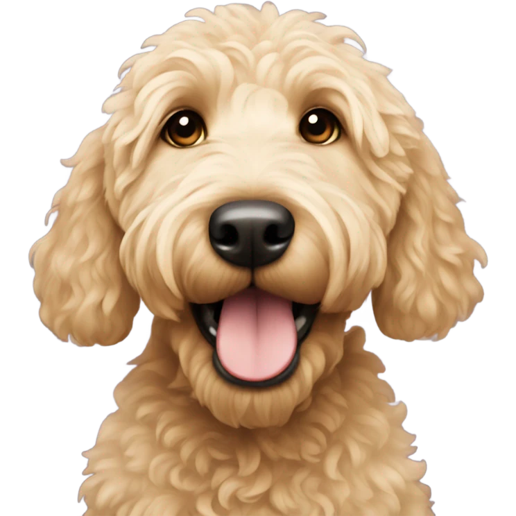 Golden doodle  emoji