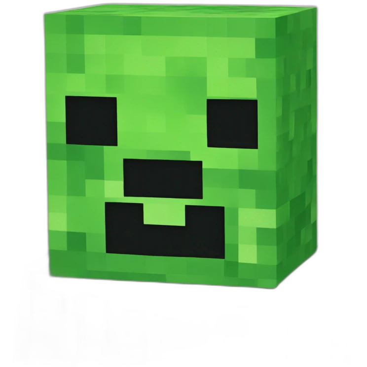 Minecraft creeper emoji