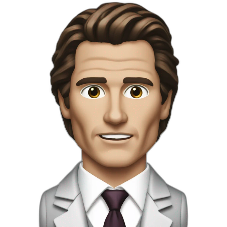patrick bateman american psycho emoji