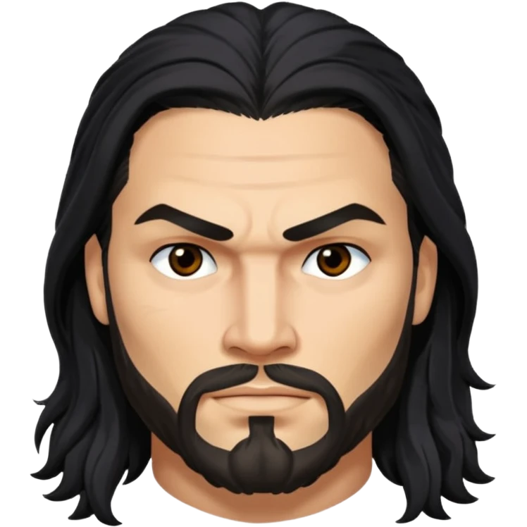 jason mamo long hair from Games of throne character face only younger emoji