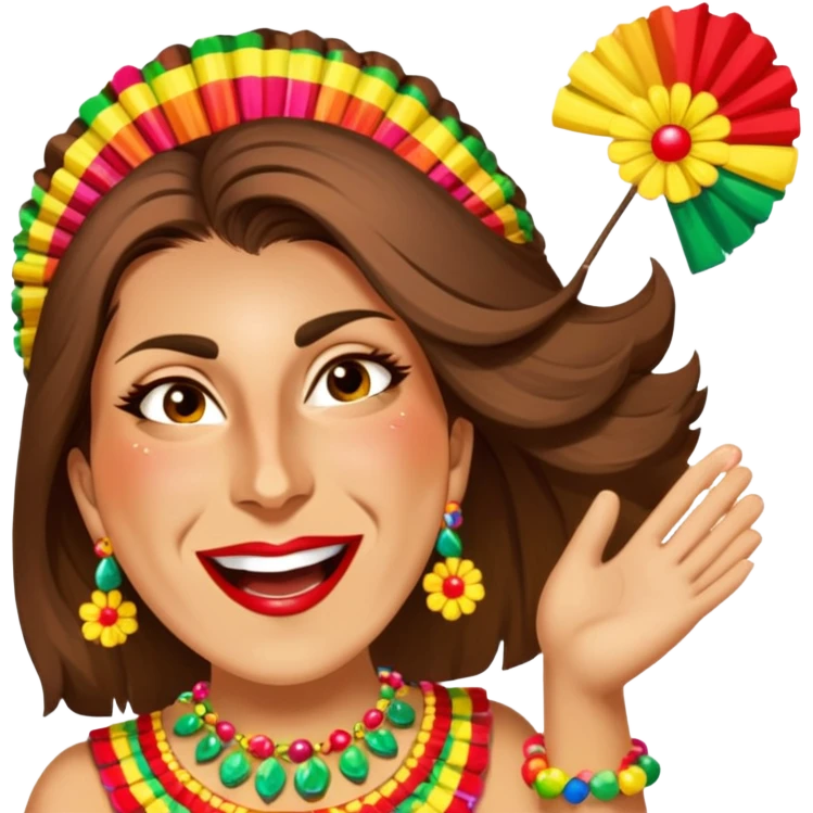 Joyful Reveler emoji