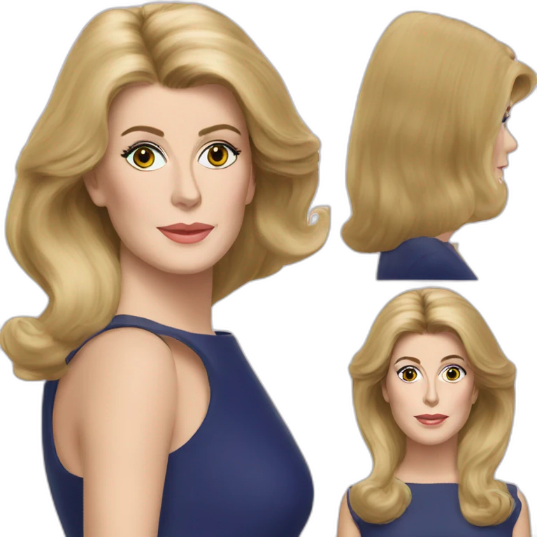 Catherine Deneuve emoji