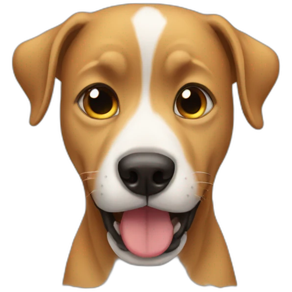 Dog crying  emoji
