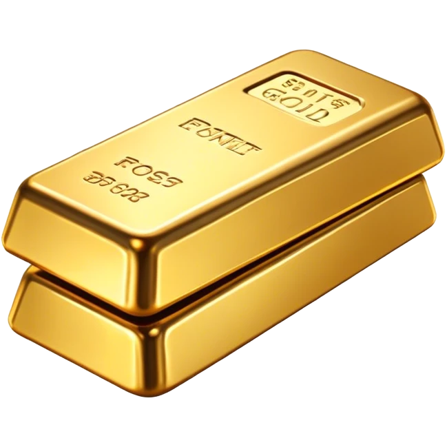 Cinematic Realistic Gold Bar, Radiant and brilliant, with smooth, polished golden bars reflecting the light in stunning highlights. The soft, warm glow of the metal exudes luxury and elegance, catching every glimmer in the surrounding environment. Soft glowing outline, capturing the essence of wealth and timeless beauty in gleaming gold. emoji