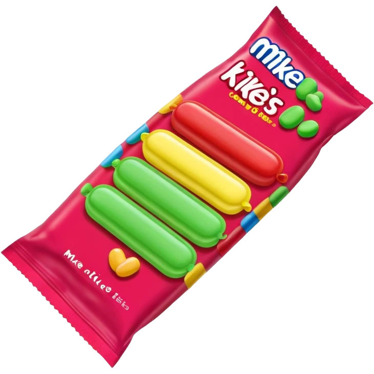 Mike and Ike's candy. emoji