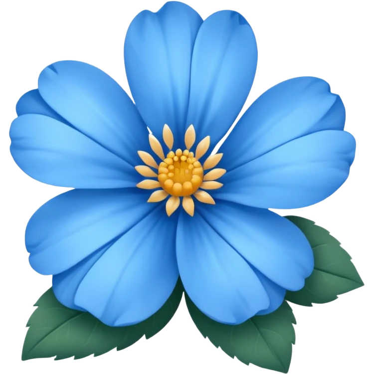 A co modrou emoji pomenku kvet prosim? emoji