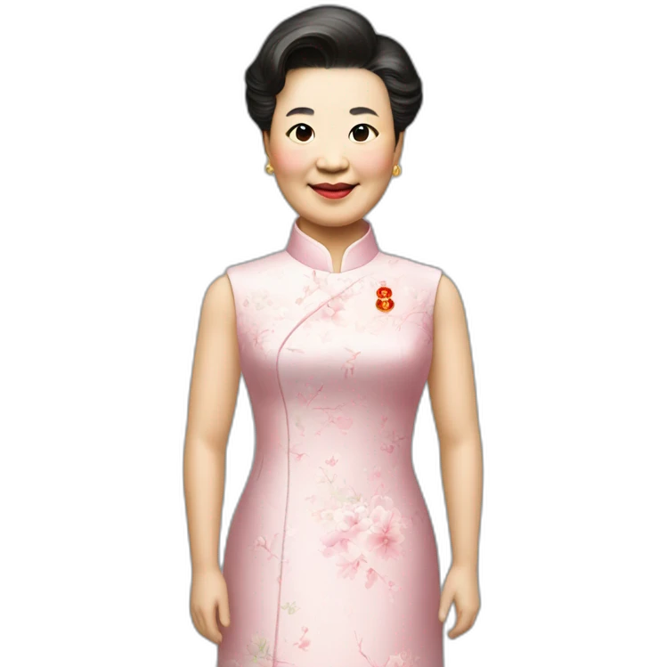 Xi jinping wearing a dress emoji