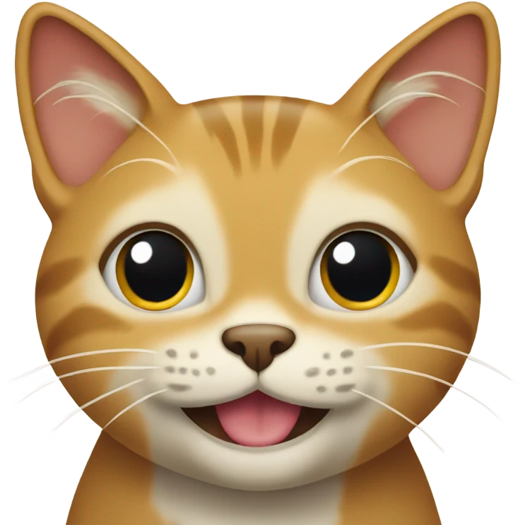 cat with a dog smile  emoji