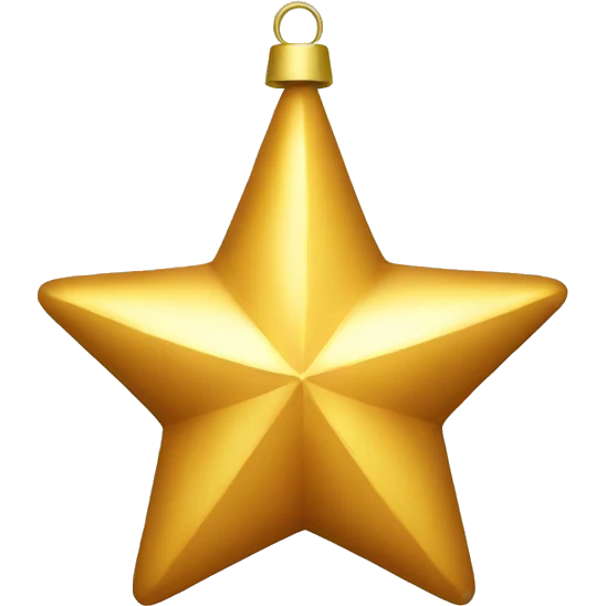 christmas decoration star emoji