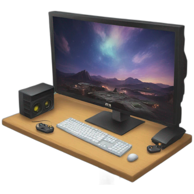 Setup gaming emoji