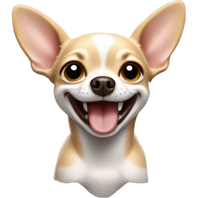 Laughing Chihuahua  emoji