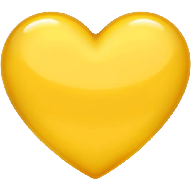 icteric color heart  emoji