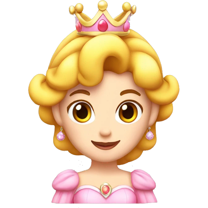 Princess Peach emoji